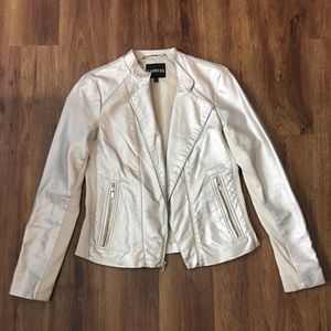 Express faux leather jacket
